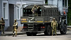 Российские военнослужащие в Херсоне, Украина 