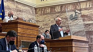 Ο Βαγγέλης Μεϊμαράκης στη Βουλή για τα συμπεράσματα της Διάσκεψης για το μέλλον της Ευρώπης