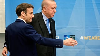 Εμανουέλ Μακρόν και Ρετζέπ Ταγίπ Ερντογάν