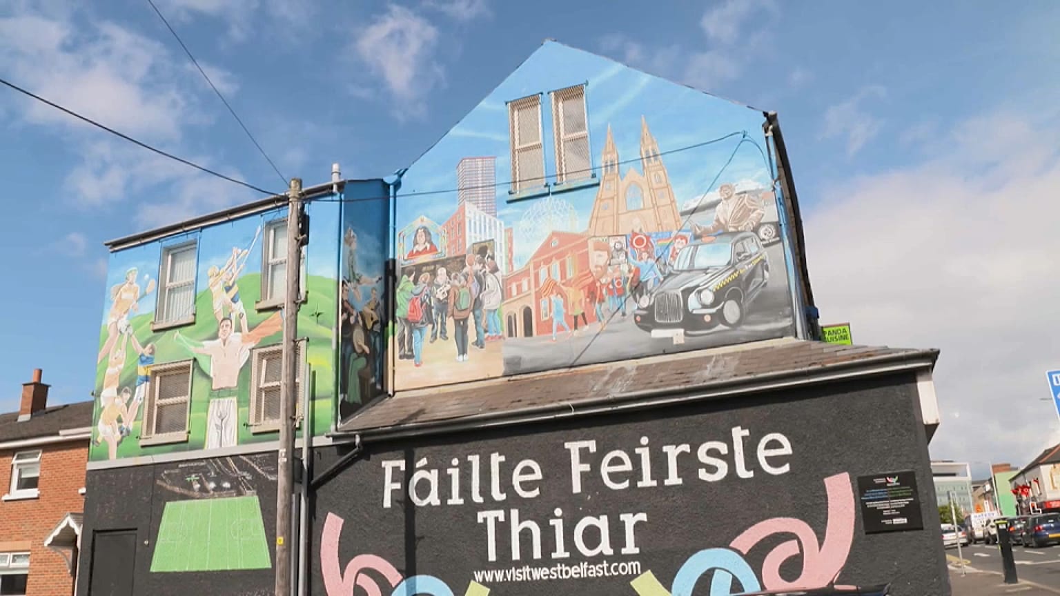 Un bâtiment à Belfast