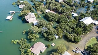 Homes are sinking in some parts of the world.