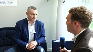 Il sindaco di Kiev, Vitaly Klitschko