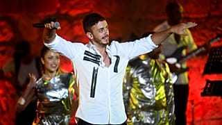 سعد لمجرد في حفل موسيقي أحياه في تونس