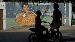 El pueblo de Barrancas, en Colombia, volcado con Luis Díaz