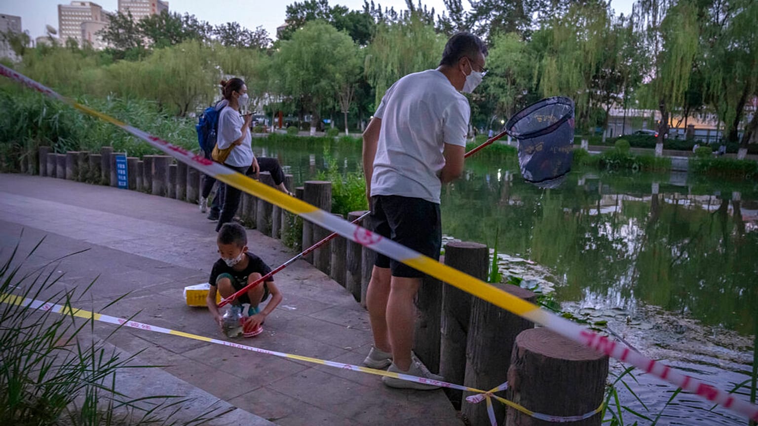 Partie de pêche à Pékin