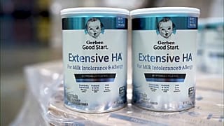 Молочная смесь от Gerber (марки Nestle)