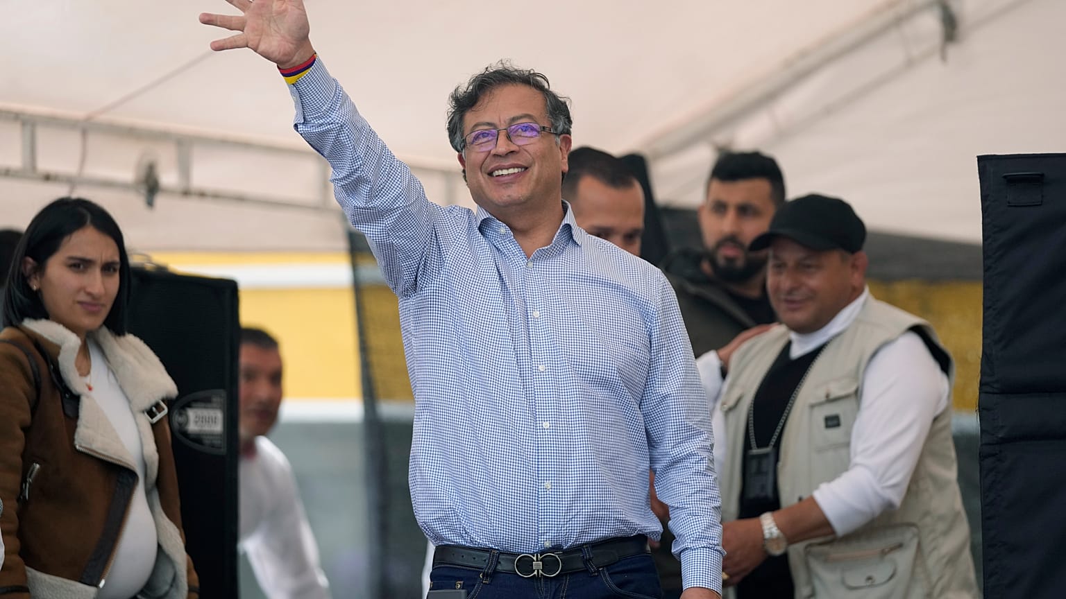 Präsidentschaftskandidat Gustavo Petro