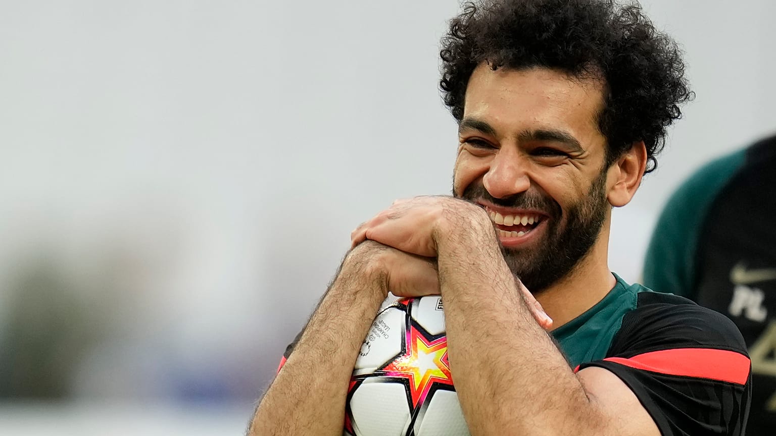 النجم المصري ولاعب ليفربول محمد صلاح 