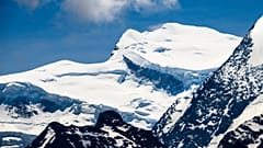 Das Massiv Grand-Combin im Kanton Wallis. Am Freitag herrschte strahlender Sonnenschein