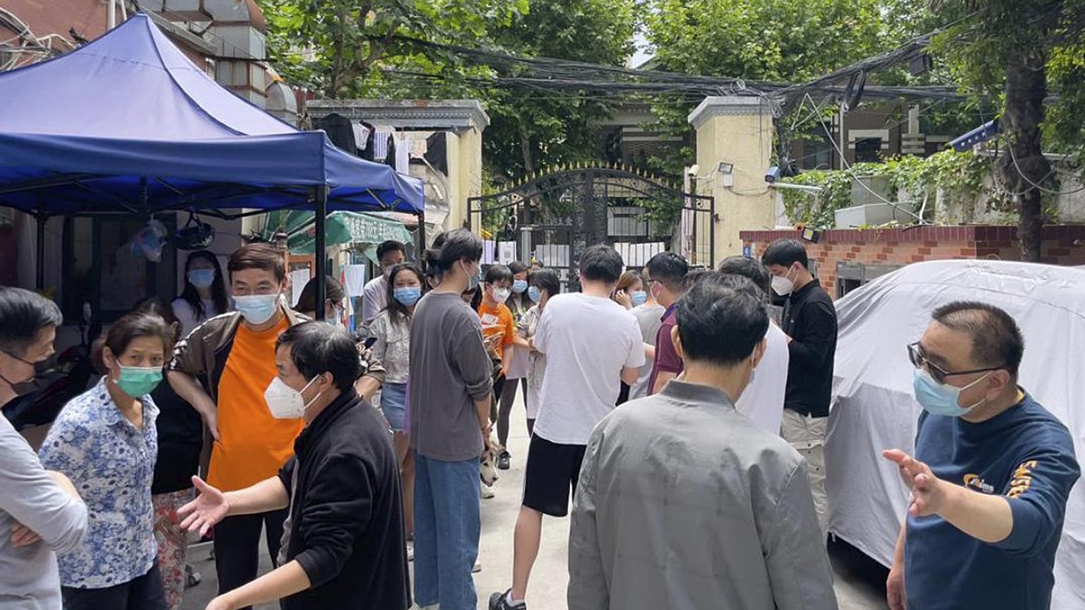 Más de 21 millones de personas en Shanghai se encuentran en la categoría menos restrictiva y en teoría, libres de salir