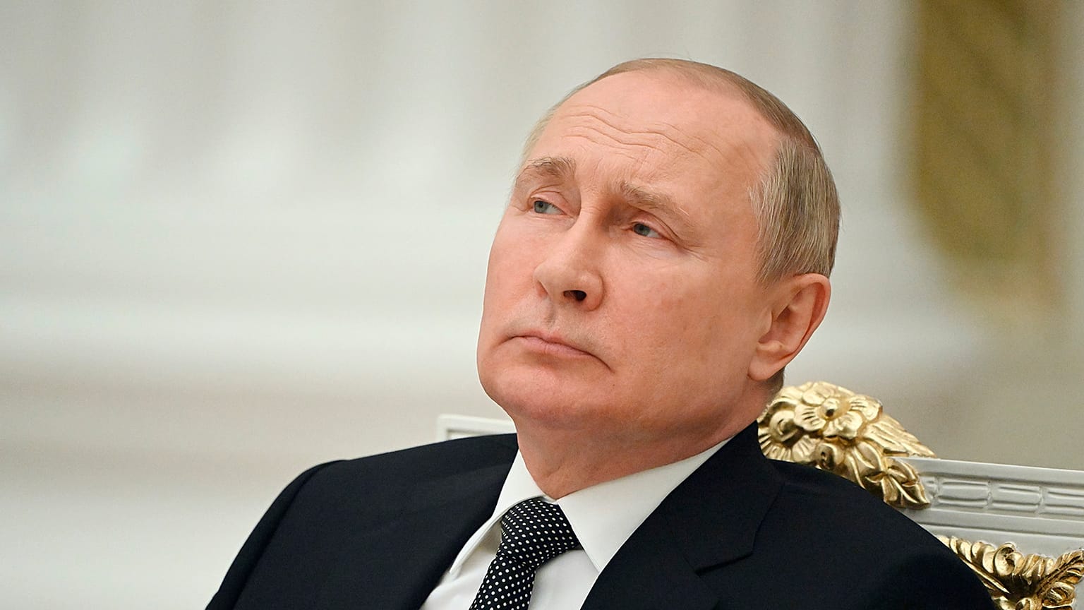 Russian President Vladimir Putin Putin chairs a meeting of the State Council in the Kremlin on 25 May 2022