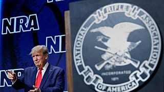 Donald Trump au congrès de la NRA, Texas, le 27 mai 2022