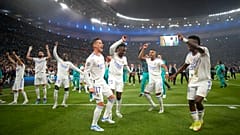 Real Madrid feiert seinen Sieg