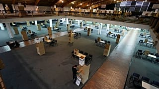 Centro de votación en Colombia