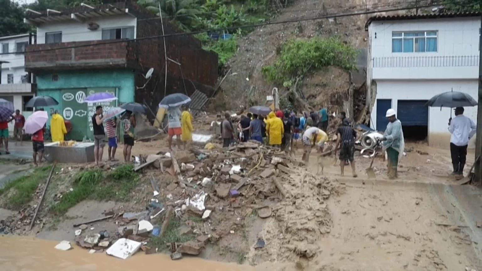 Inundaciones en Brasil