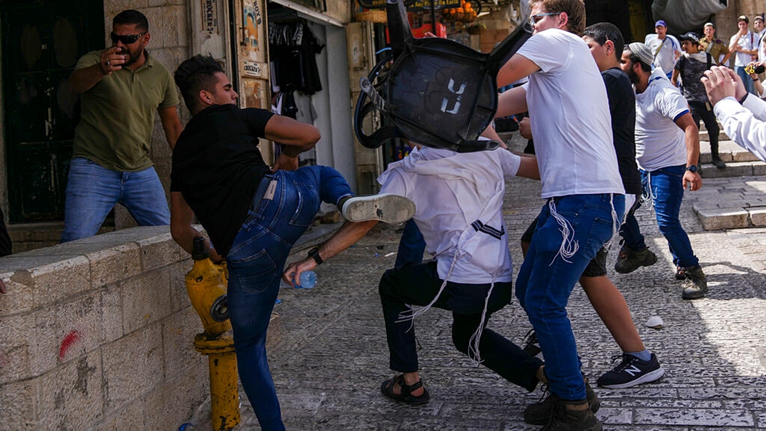 Οδομαχίες μεταξύ Ισραηλινών και Παλαιστινίων