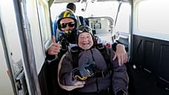 Swedish daredevil Rut Larsson isn't your usual 103-year-old 