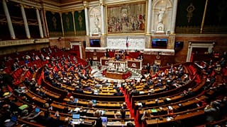 Vue générale du Parlement français, avril 2021