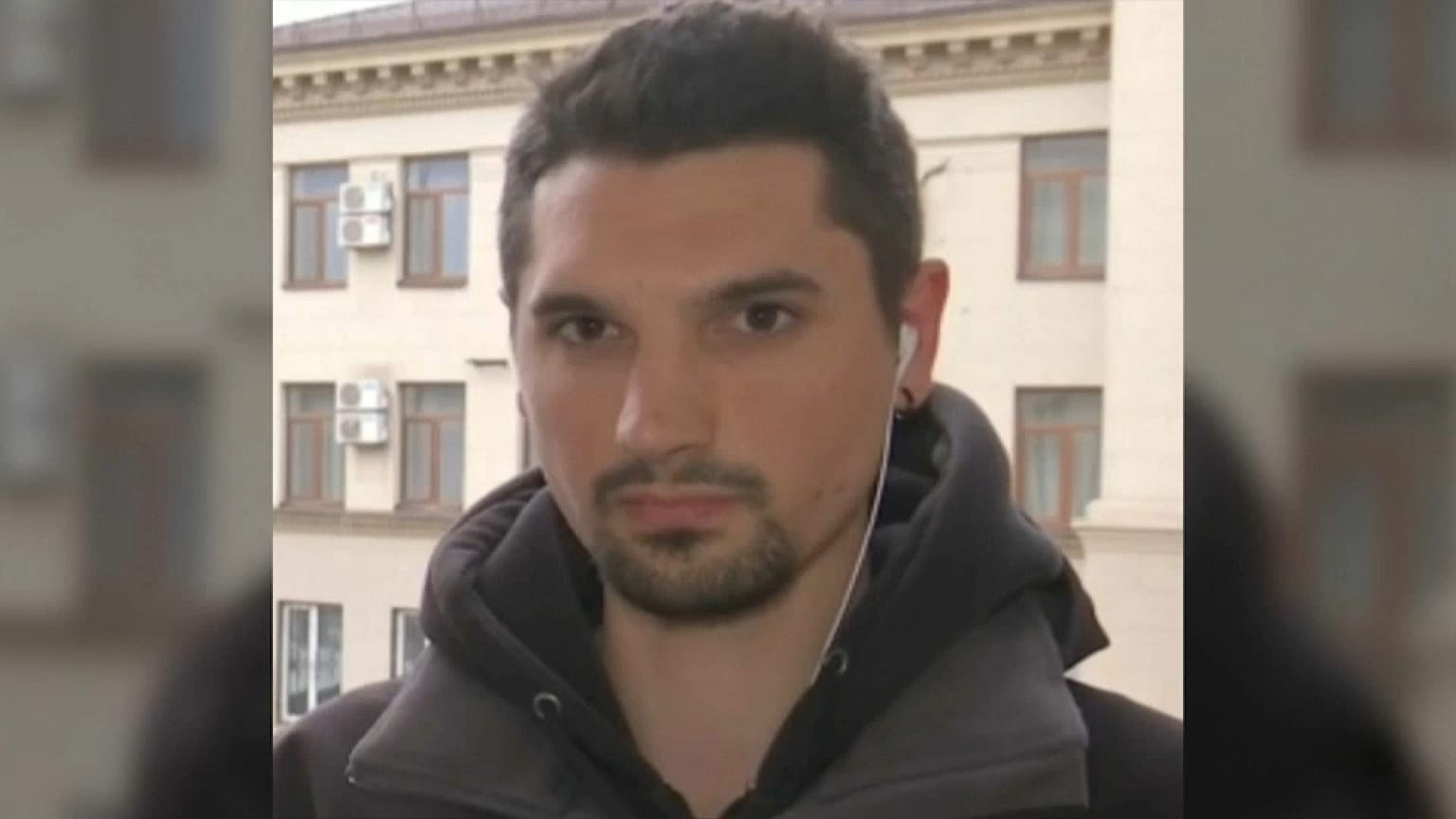 Foto del periodista Frédéric Leclerc-Imhoff, muerto en Ucrania en consecuencia de los combates en la región de Lugansk.