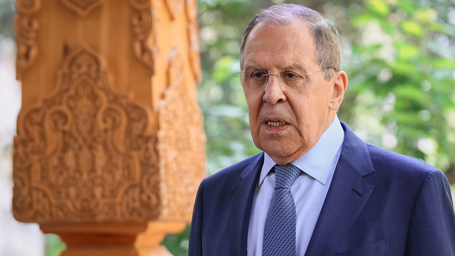 وزير الخارجية الروسي سيرجي لافروف