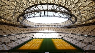 The new world cup stadium in Qatar.