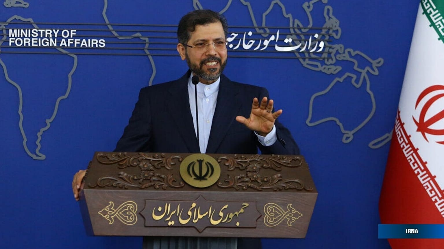 حسین خطیب زاده، سخنگوی وزارت خارجه ایران