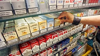 Прилавок табачного магазина во Франкфурте-на-Майне