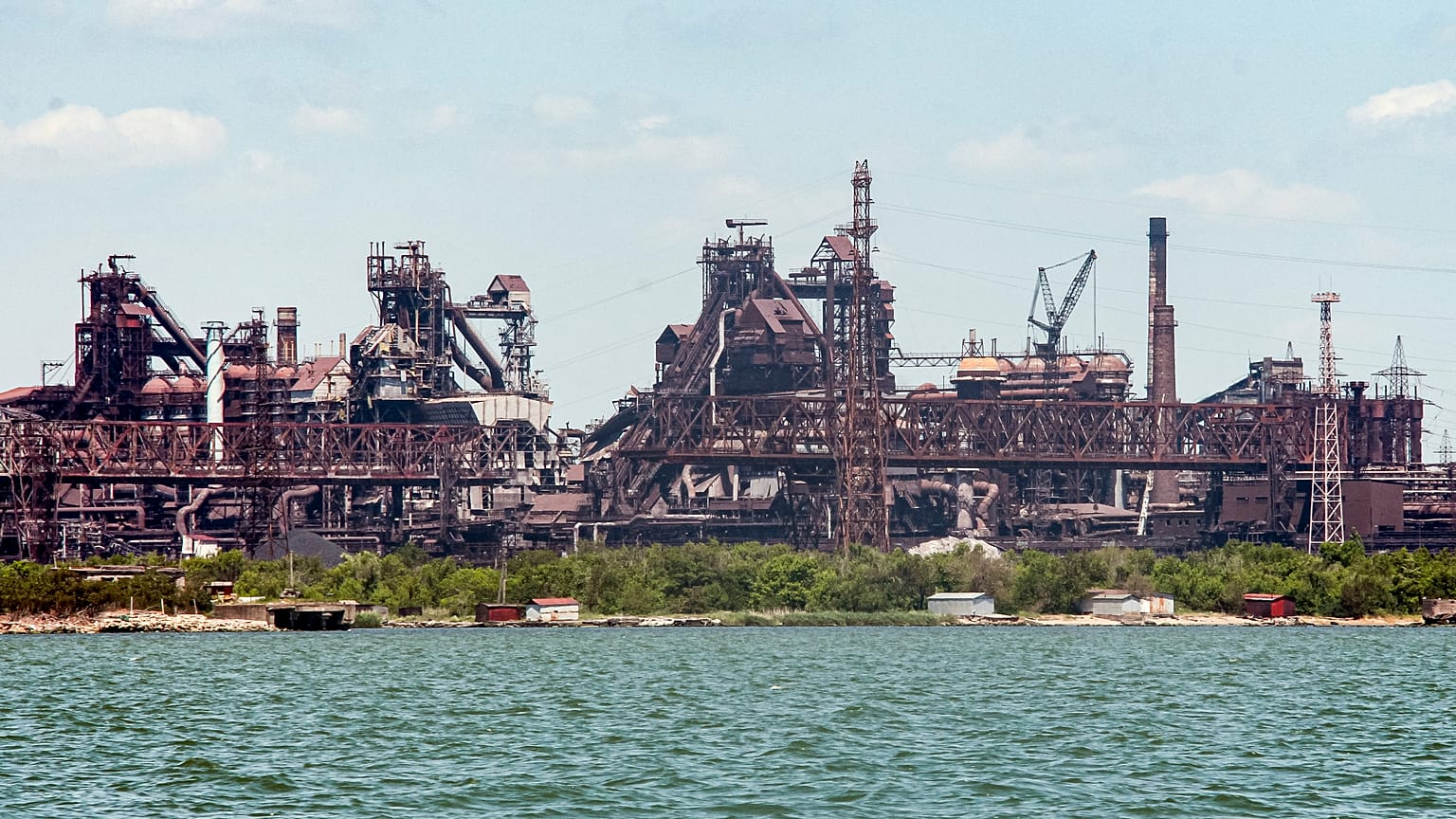 L'acciaieria di Mariupol