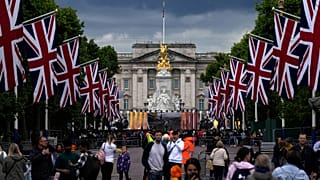 Londra e l'Union Jack 