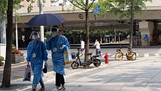 Shaghai under COVID-19 lockdown restrictions
