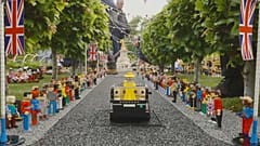 Windsor Legoland - elkészült a mini angol királyi család