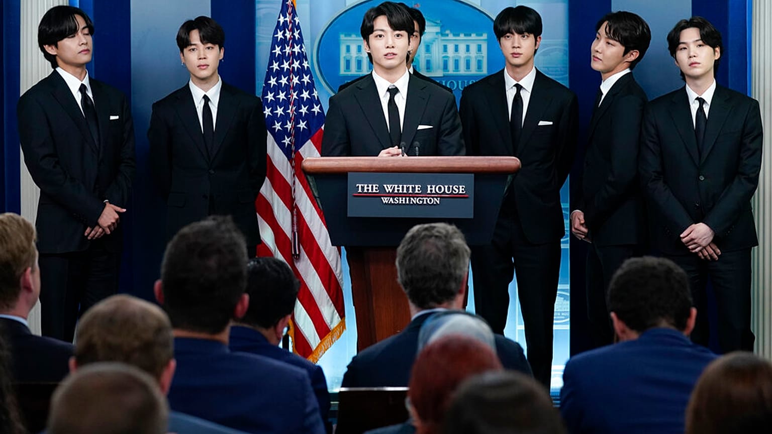 La band BTS alla Casa Bianca