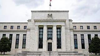 Εξωτερική άποψη του κτιρίου της Ομοσπονδιακής Τράπεζας των ΗΠΑ στην Ουάσιγκτον