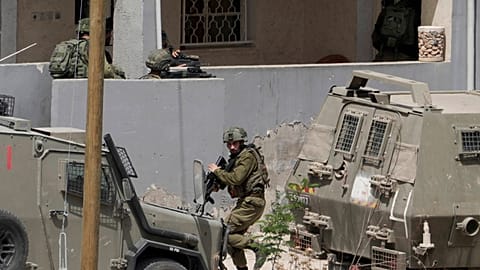 Israelisches Militär im Westjordanland