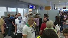 Άφιξη στο Αεροδρομιο των Αθηνών
