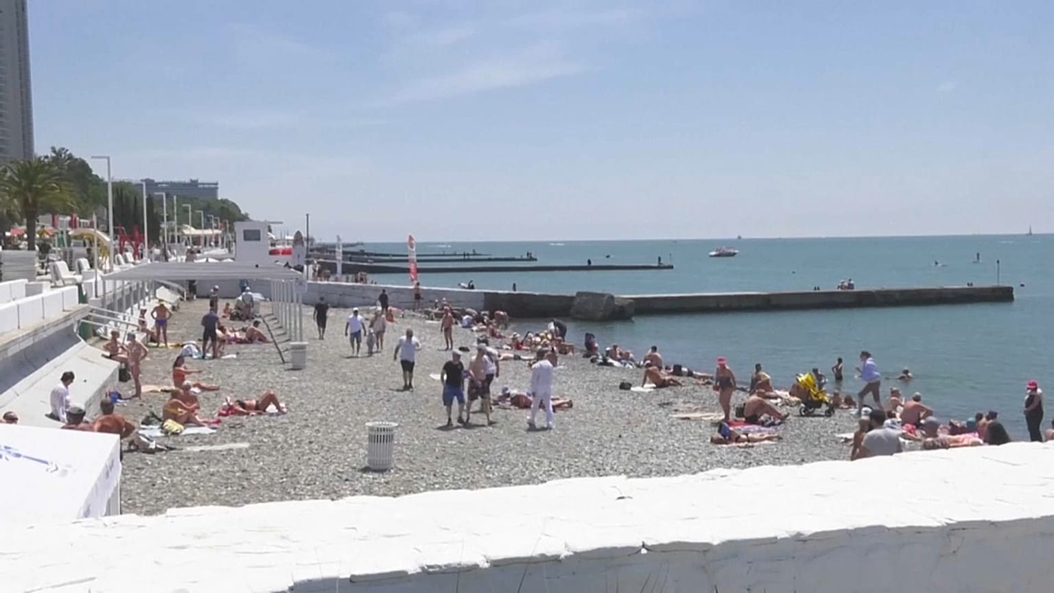 Strandpromenade in Sotschi