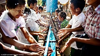The Sanitation and Water for All is a global partnership committed to achieving universal access to clean drinking water and adequate sanitation. 