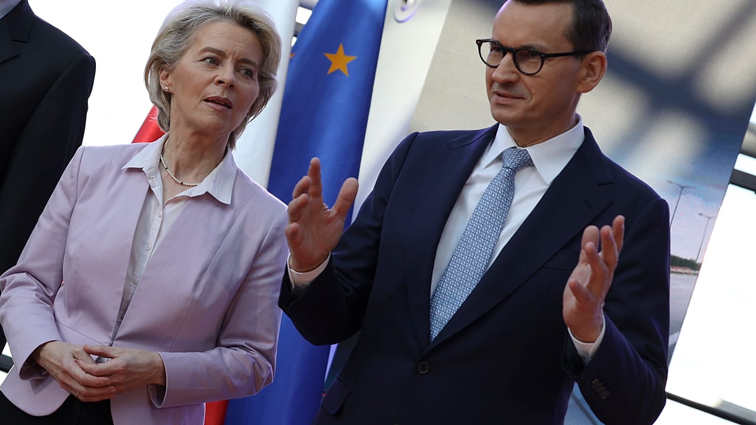 EU-Kommissionspräsidentin Ursula von der Leyen in Warschau