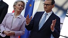 EU-Kommissionspräsidentin Ursula von der Leyen in Warschau