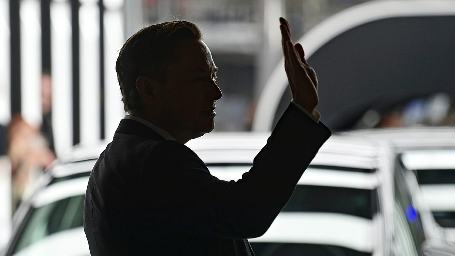 Elon Musk, Tesla CEO, attends the opening of the Tesla factory Berlin Brandenburg in Gruenheide, Germany, Tuesday, March 22, 2022. 