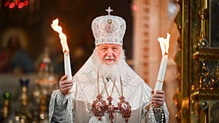 Kirill pátriárka misét mutat be