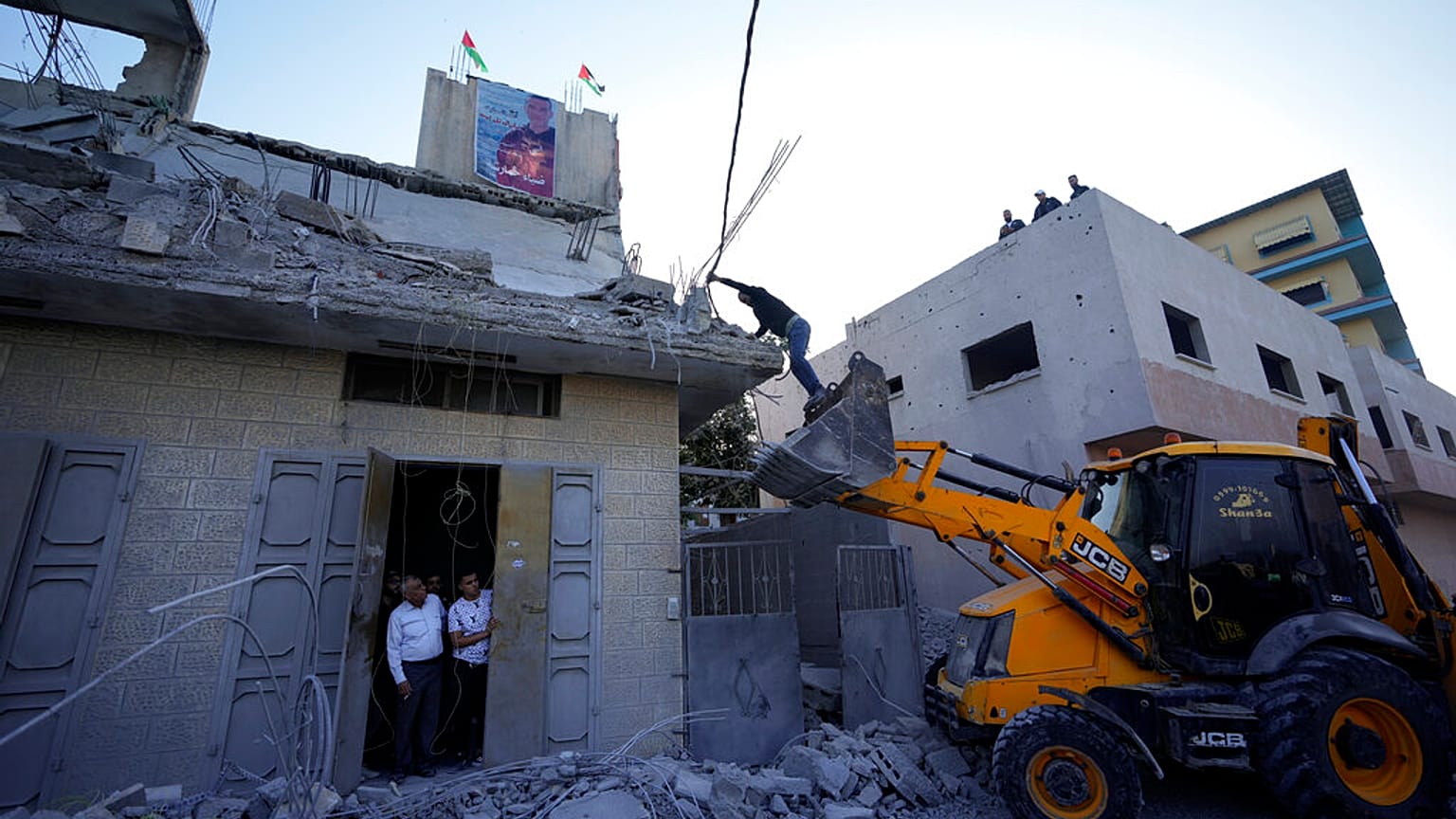 Haus des militanten Palästinensers Diaa Hamarsheh