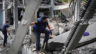Zerstörung im Donbas