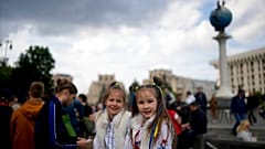 Meninas em Kiev, Ucrânia