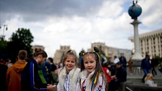 Meninas em Kiev, Ucrânia