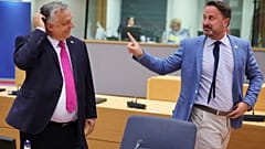 Xavier Bettel texted Viktor Orban to express his displeasure but he said he's still waiting for an answer.