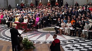 Благодарственная служба в честь 70-летия правления Елизаветы II