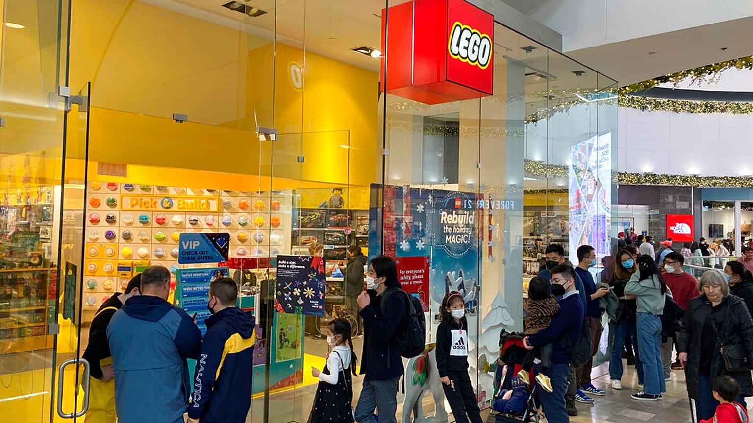 Κατάστημα Lego / φώτο αρχείου