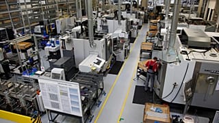 Almanya'nın Freising kentinde bir fabrisa