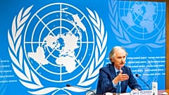 صورة من الارشيف- المبعوث الأممي الخاص لسوريا غير بيدرسن